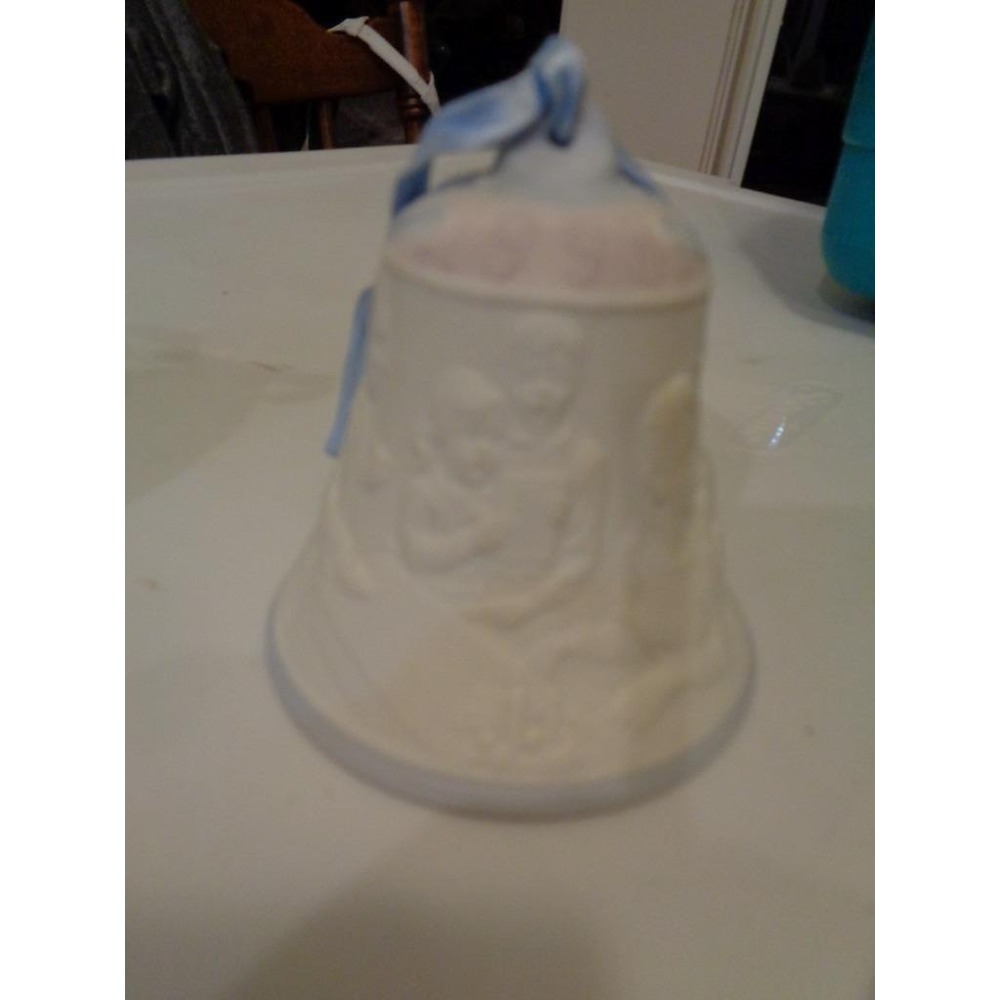 Lladro Christmas Bell Ornament 1998 Ceramic Porcelain Collectible